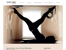 Tablet Screenshot of innercorewellness.com